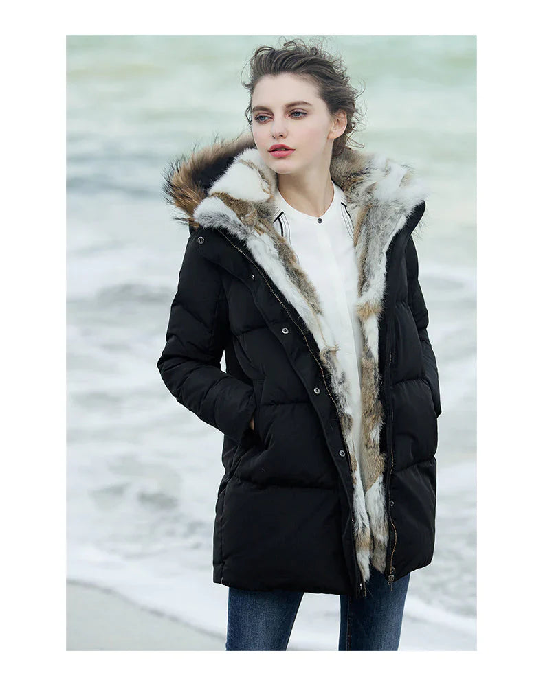 Hermelien | dames winterparka | warmte