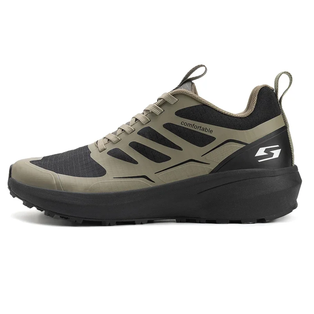 Comfortabele wandelschoenen voor heren met steunzolen