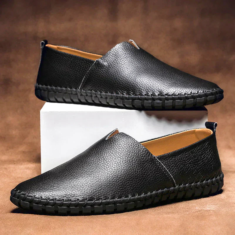 Matt - Elegante herenloafers van echt leer