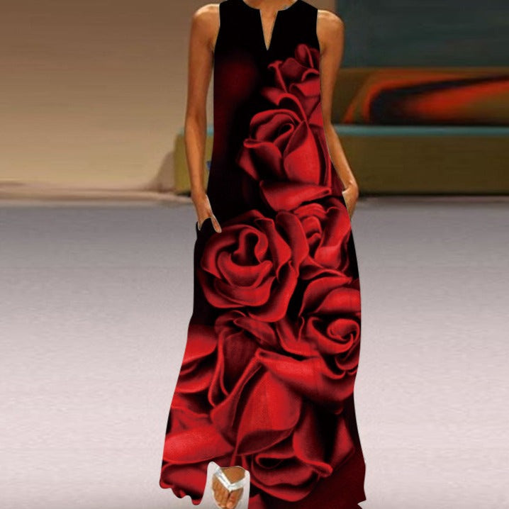 Koningin turquoise jurk