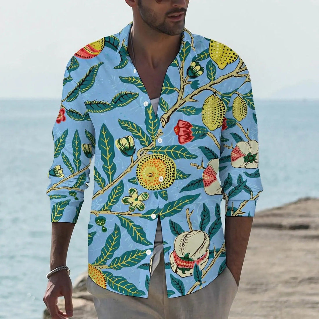 Gerald - shirt met lange mouwen voor heren