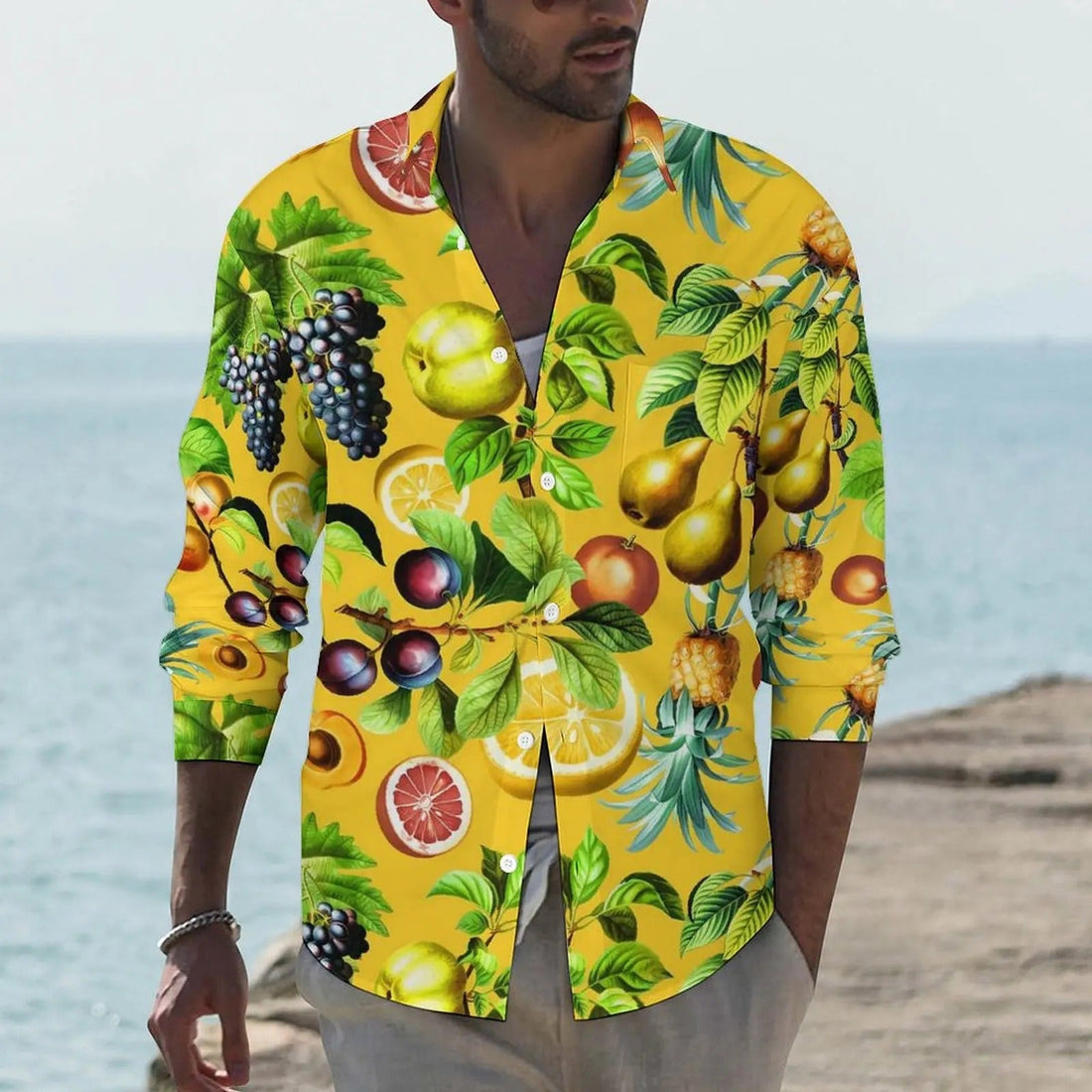 Gerald - shirt met lange mouwen voor heren