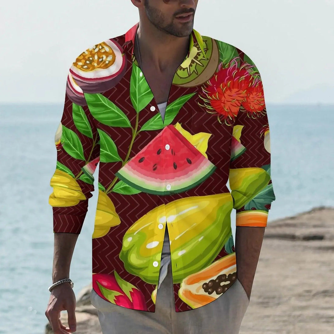 Gerald - shirt met lange mouwen voor heren