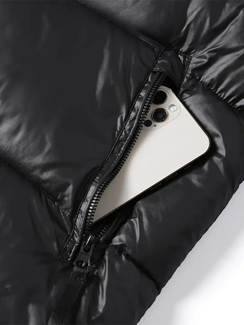 James – casual pufferjack voor heren