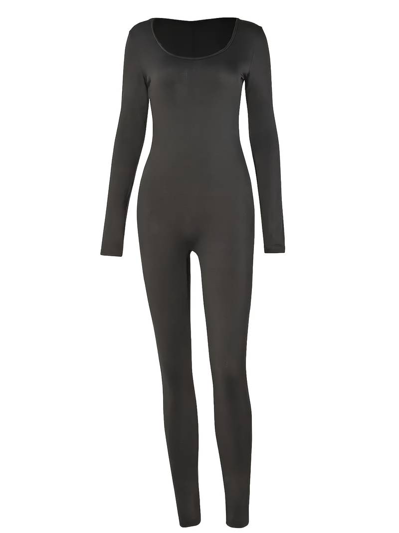 Olivia – body met ronde halslijn