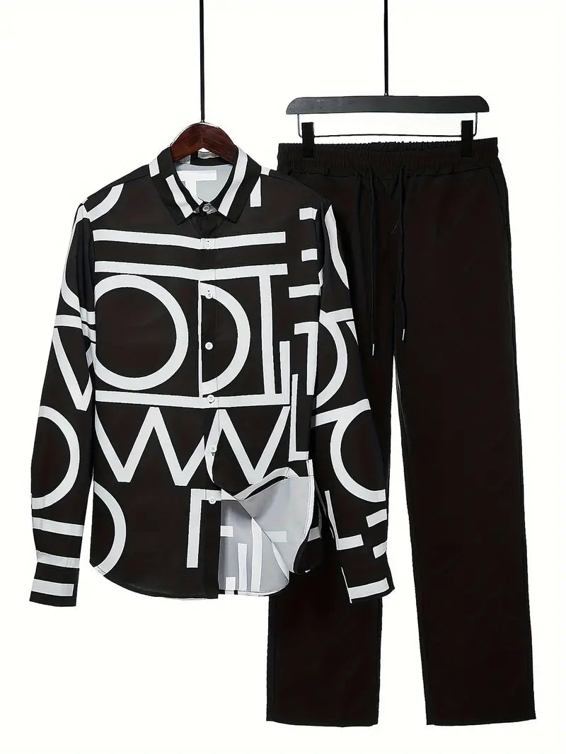 Matthew – Tweedelige set overhemd en broek