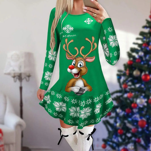 Milica - Elegante kerstjurk
