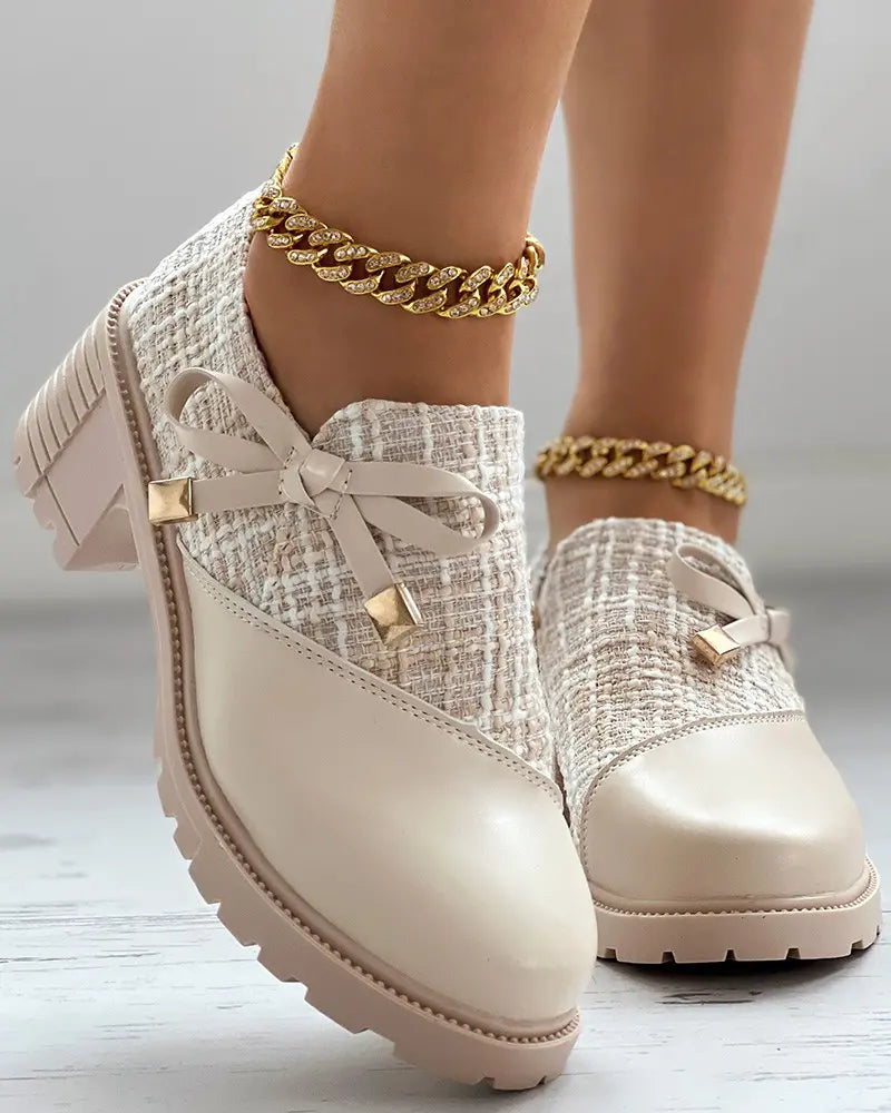 Schuhe mit Reißverschluss und Absatz für Frauen Mivona