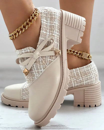 Schuhe mit Reißverschluss und Absatz für Frauen Mivona