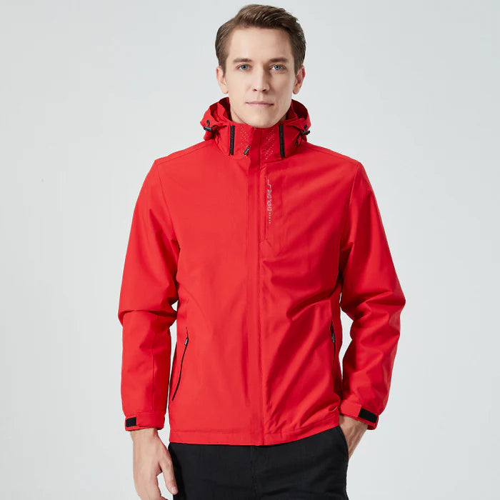 Hettie - unisex afneembaar winddicht jack