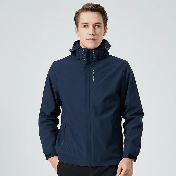 Hettie - unisex afneembaar winddicht jack