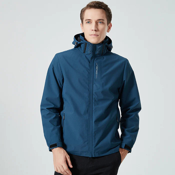 Hettie - unisex afneembaar winddicht jack