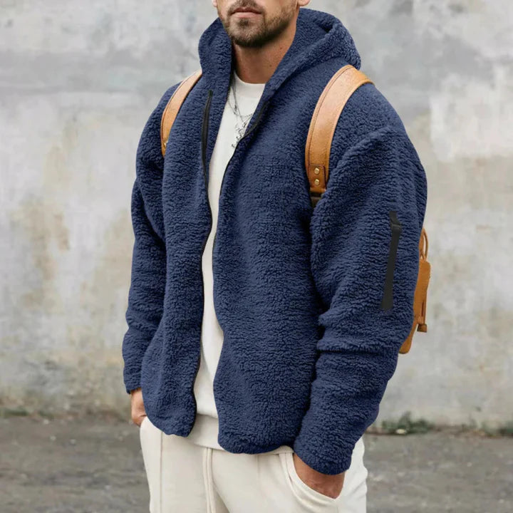 Alden - warme hoodiejas voor heren