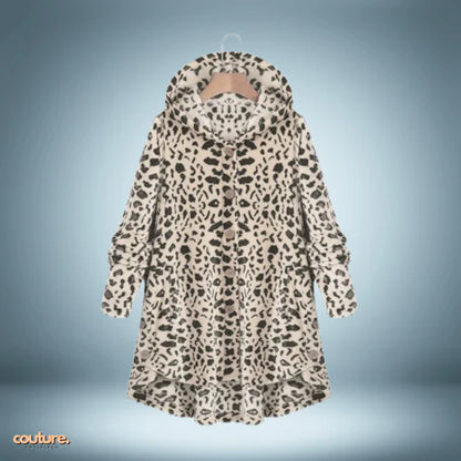 Teddyjack - met knopen en capuchon