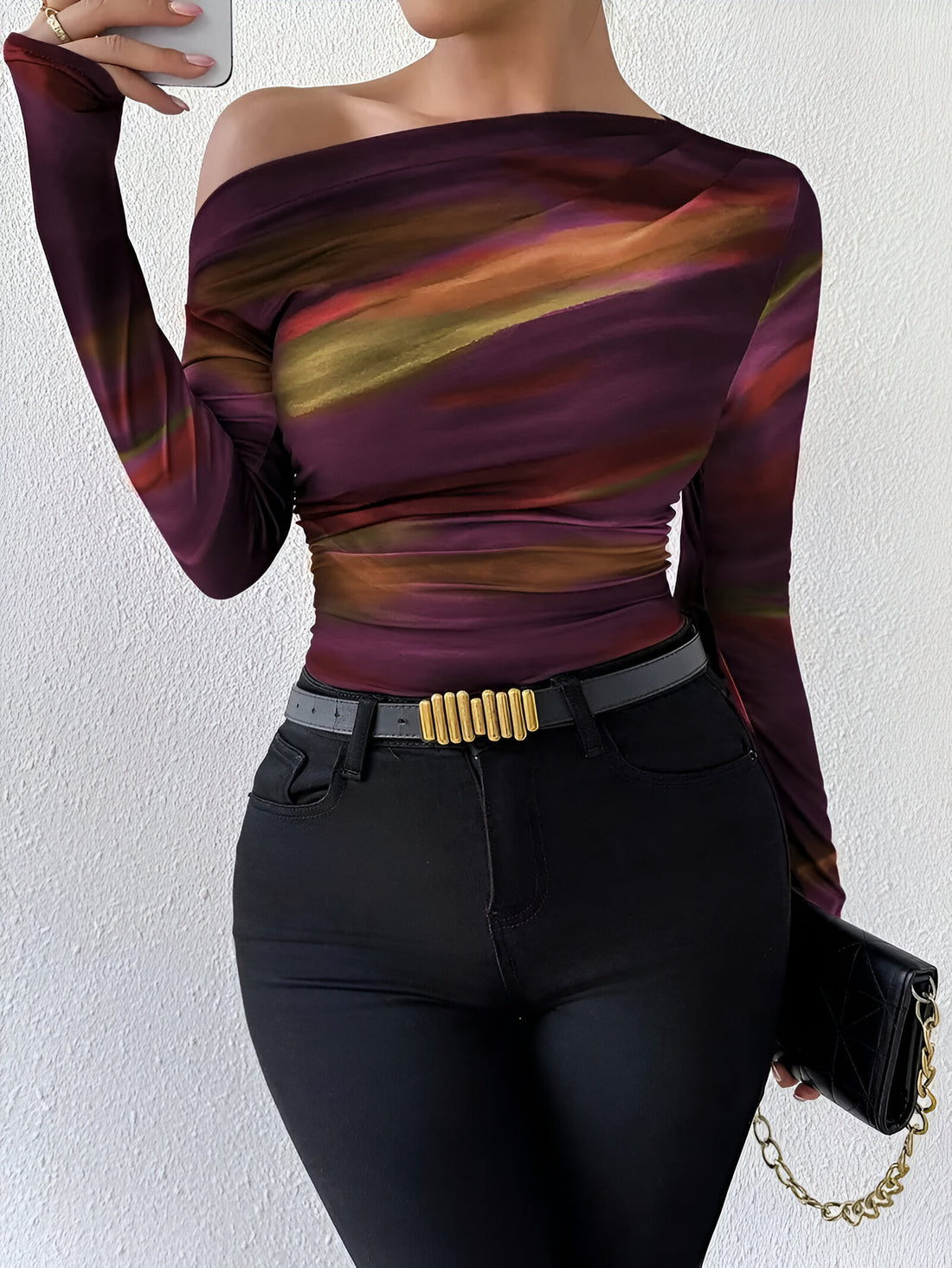 Ivelisse | elegante casual langarm-t-shirt