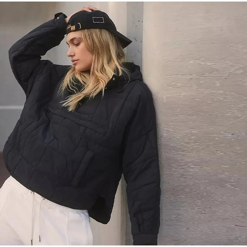 Frauke - casual dunne, maar warme jasjestrui voor dames