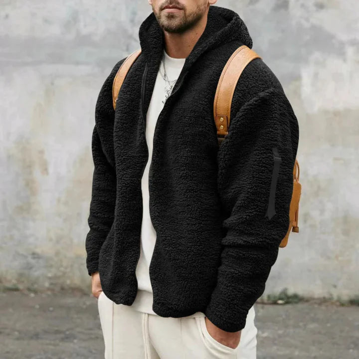Alden - warme hoodiejas voor heren