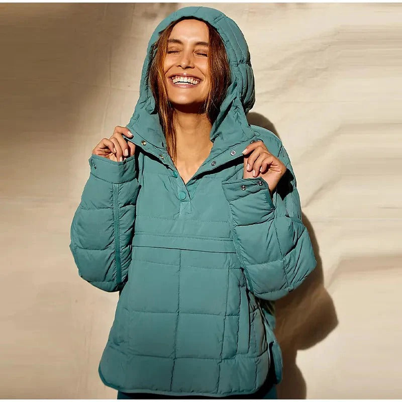 Frauke - casual dunne, maar warme jasjestrui voor dames