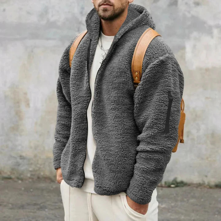 Alden - warme hoodiejas voor heren