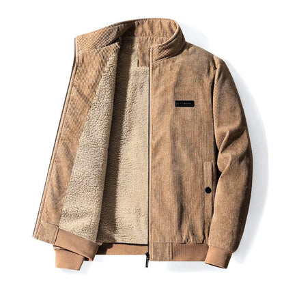 Harald - corduroy jack heren sherpa gevoerd