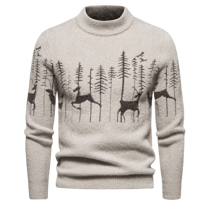 Premium - herentrui met kerstlook