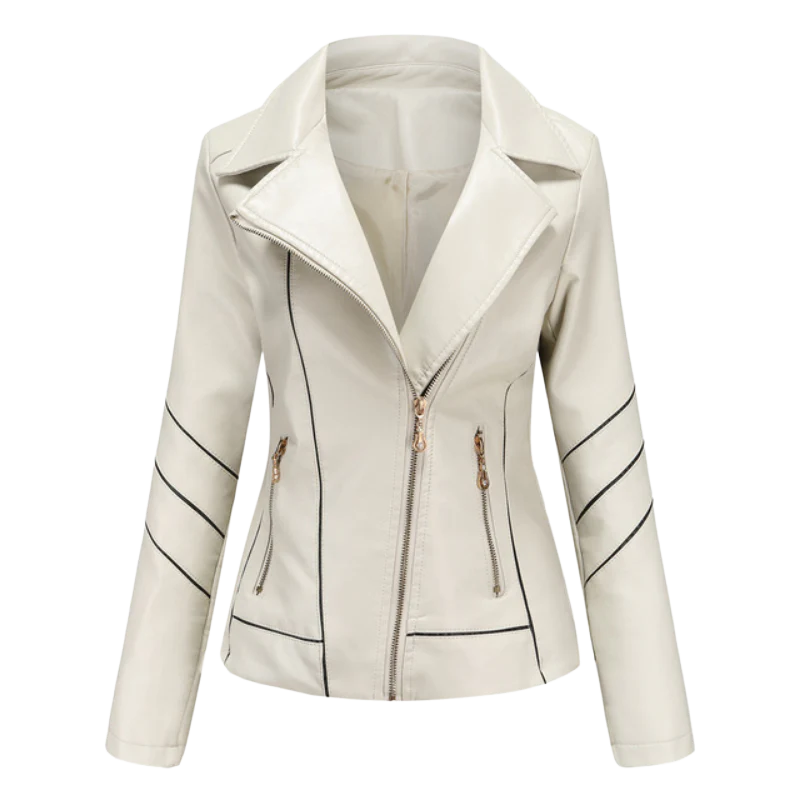 Hannie - elegant leren jack voor een verfijnde look
