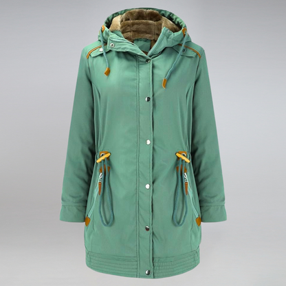 Behaaglijk & weerbestendig dames parka jack