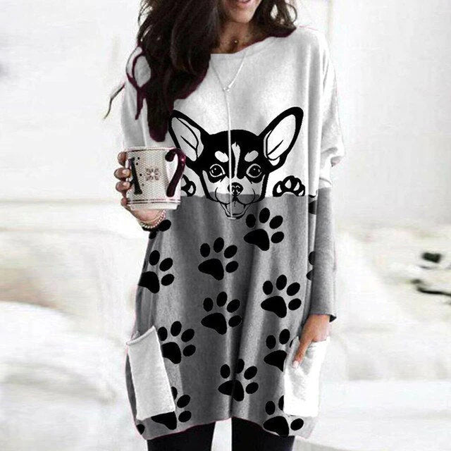 Elaine - lange trui voor dames