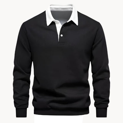 Carlos | elegante veelzijdige comfort heren winterpolo