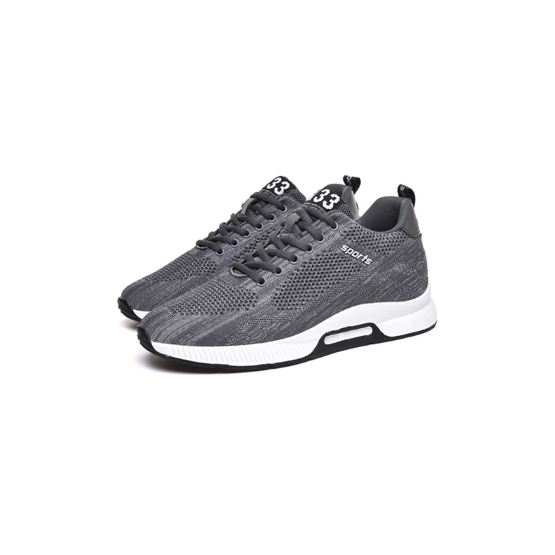 Comfortabele herensneakers met hakken