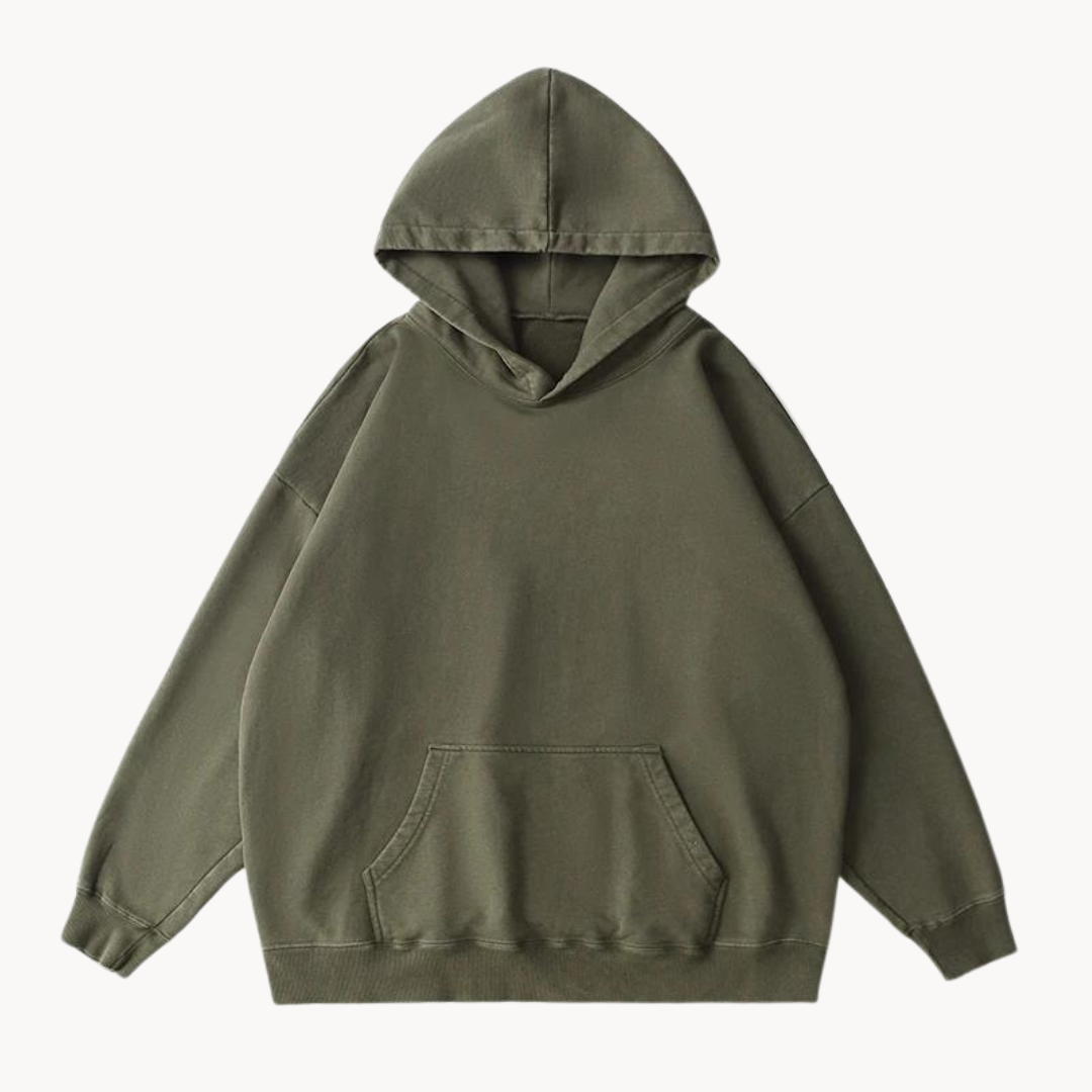 Bratis - vintage fleece comfort heren hoodie
