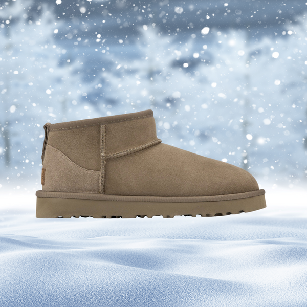 Alva - korte winterenkellaarzen van mat echt leer