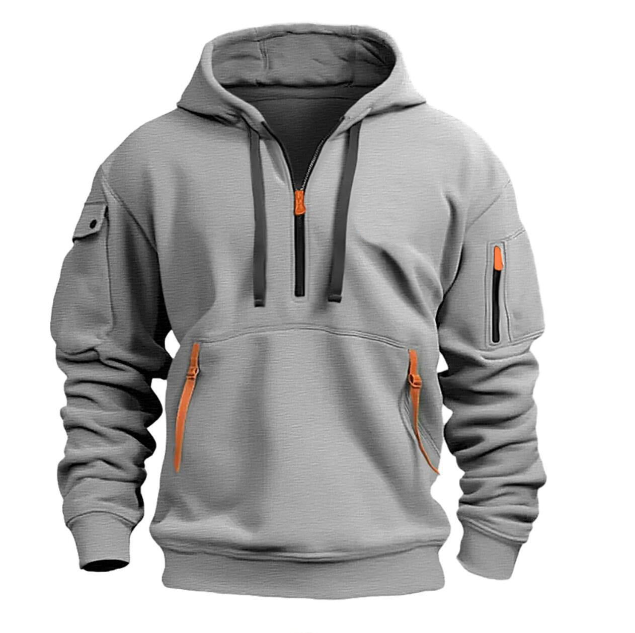 Multifunctionele zip-up hoodie voor mannen