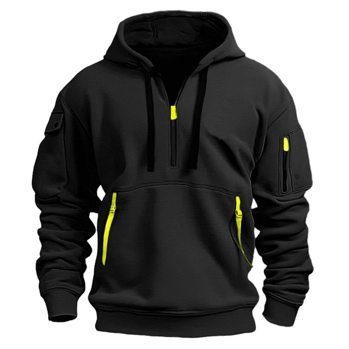 Multifunctionele zip-up hoodie voor mannen