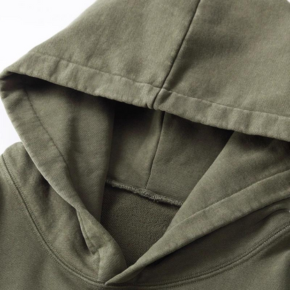 Bratis - vintage fleece comfort heren hoodie