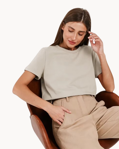 Collet - luxe zachte stretch - dames - t-shirt