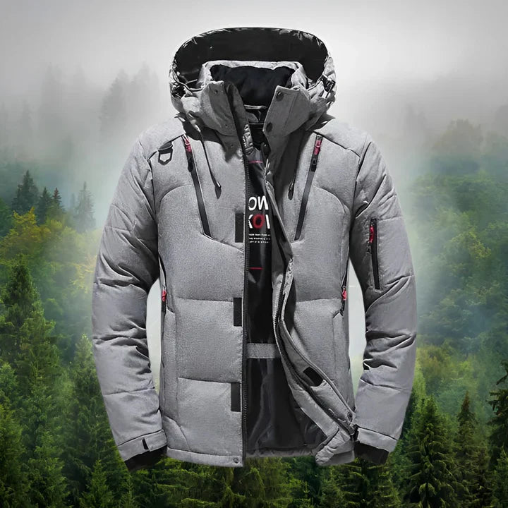 Arctic Shield donsparka voor heren met afneembare capuchon