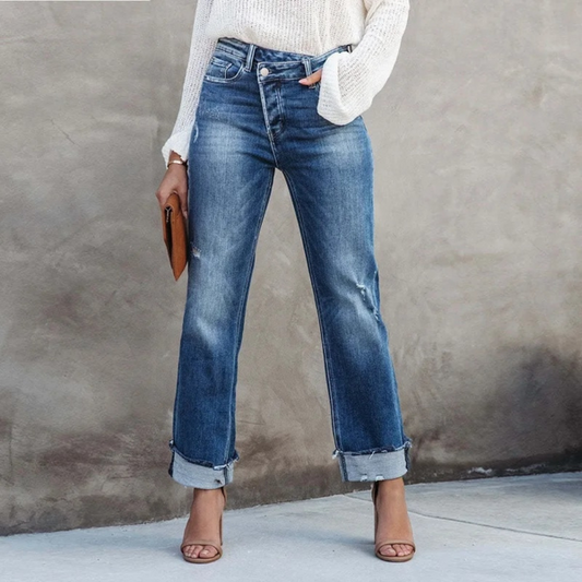 Genevieve - stretch casual broek voor dames