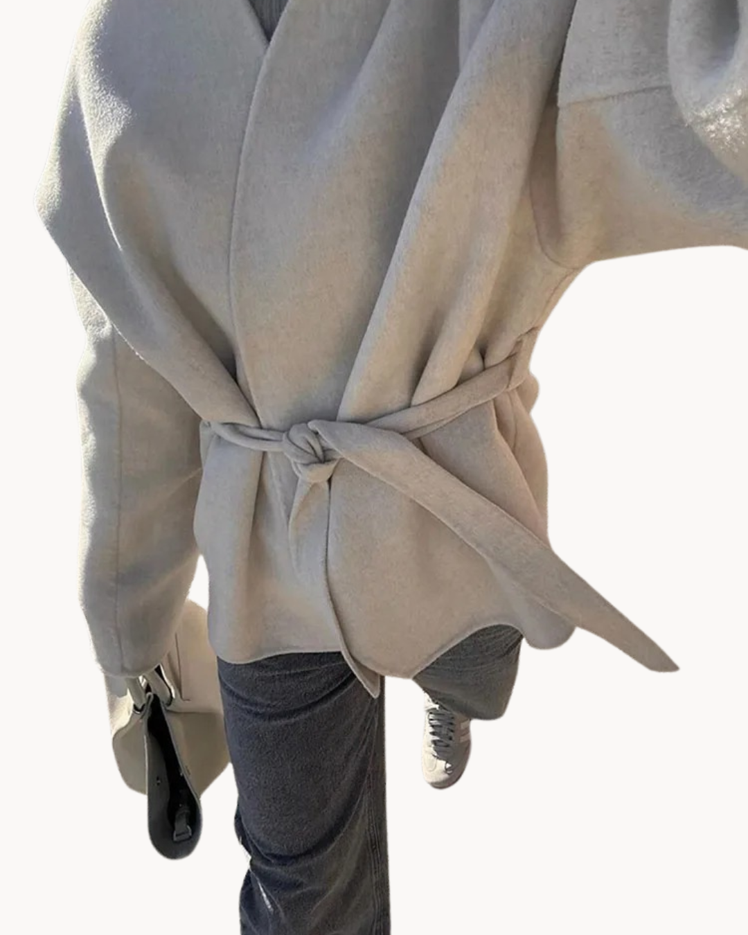 Ophelia - getailleerd damesjack met chic ceintuurdesign