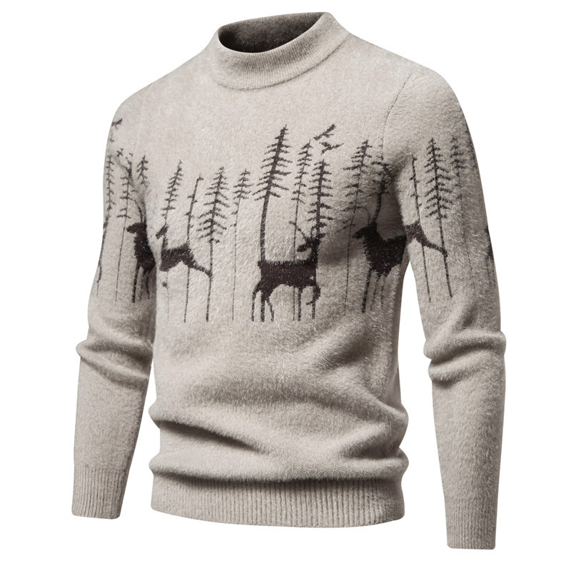 Premium - herentrui met kerstlook
