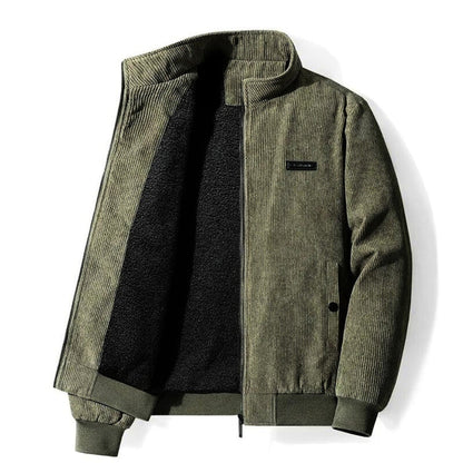 Harald - corduroy jack heren sherpa gevoerd