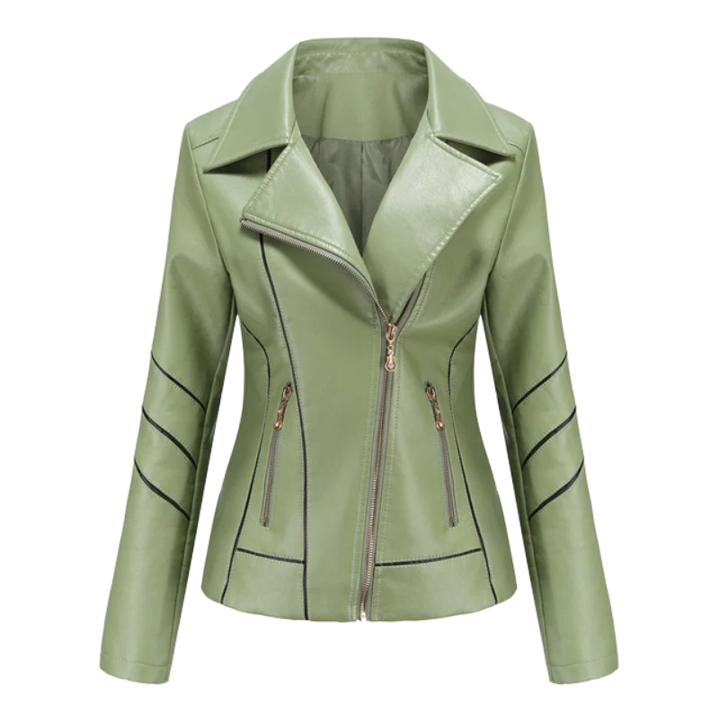 Hannie - elegant leren jack voor een verfijnde look