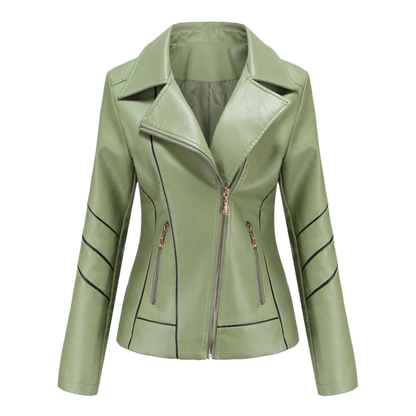Hannie - elegant leren jack voor een verfijnde look