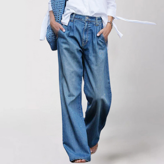 Comfortabele jeans met wijde snit voor dames