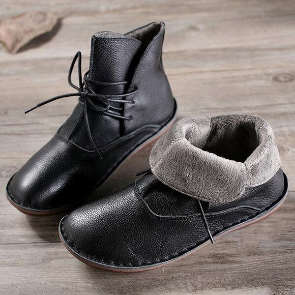 Isla - klassieke dameslaars van leer