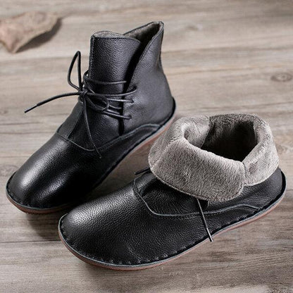 Isla - klassieke dameslaars van leer