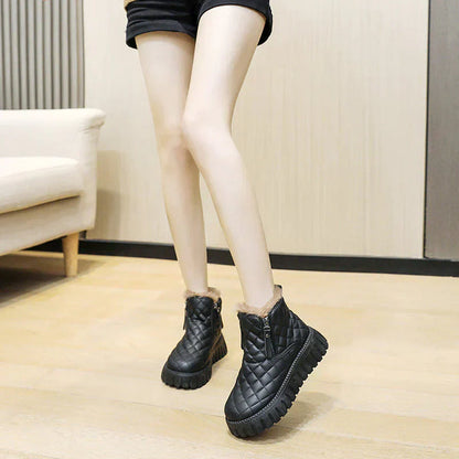 Mia - snowboots katoen antislip