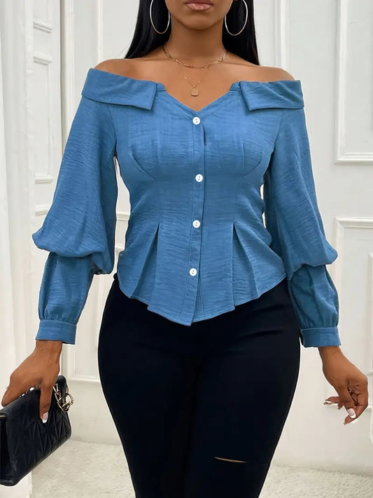 Fia - elegante off-shoulder blouse