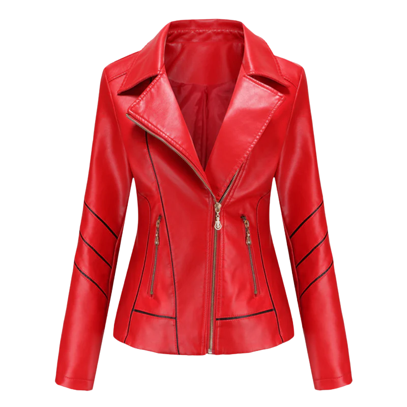 Hannie - elegant leren jack voor een verfijnde look