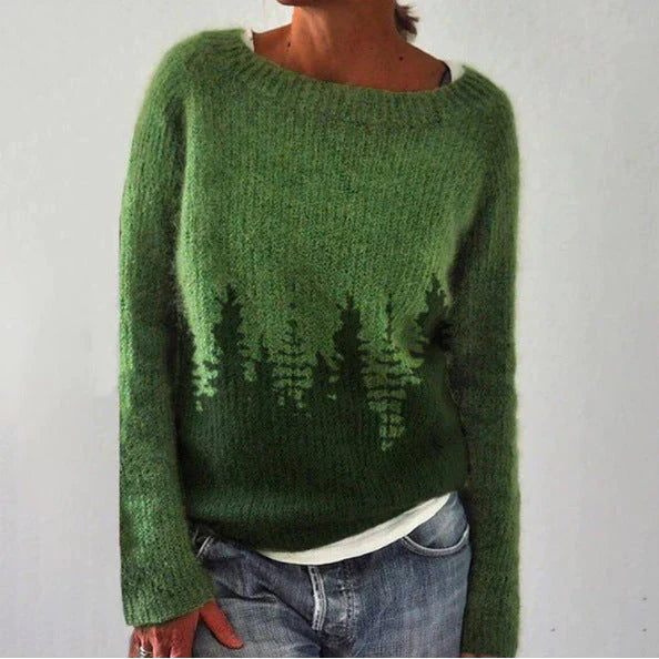 Aera - dames retro trui